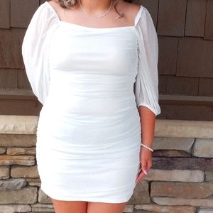 Xtraordinary White formal dress XL